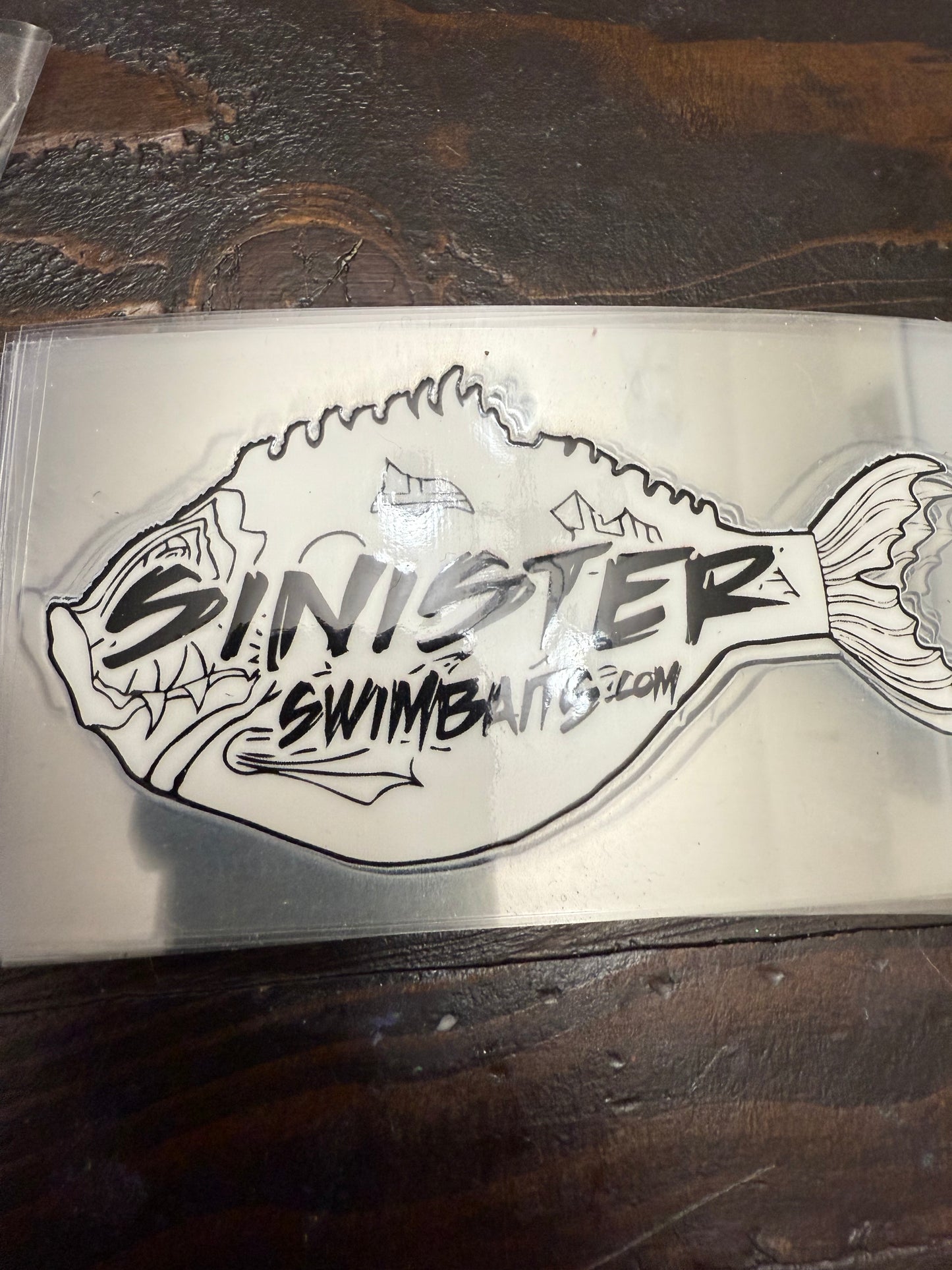Sinister Swimbait Stickers