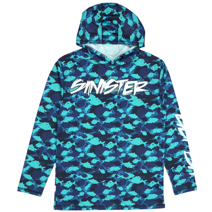 Sinister Swimbaits Performance Water Camo Hoodie
